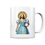 Dirndl Jesus 6 by Nina Queer | NQ - Tasse glossy