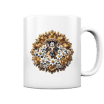 Flower Schäferhund 3 by Nina Queer | NQ - Tasse glossy
