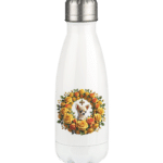 Flower Chihuahua 10 by Nina Queer | NQ - Thermoflasche 350ml