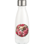 Flower Chihuahua 11 by Nina Queer | NQ - Thermoflasche 350ml