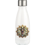 Flower Schäferhund 1 by Nina Queer | NQ  - Thermoflasche 350ml