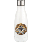 Flower Schäferhund 3 by Nina Queer | NQ - Thermoflasche 350ml