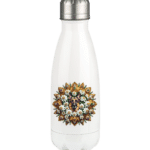 Flower Schäferhund 4 by Nina Queer | NQ - Thermoflasche 350ml