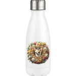 Flower Chihuahua 3 by Nina Queer | NQ - Thermoflasche 350ml