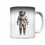 Spacecat 1 by Nina Queer | NQ - Magic Mug