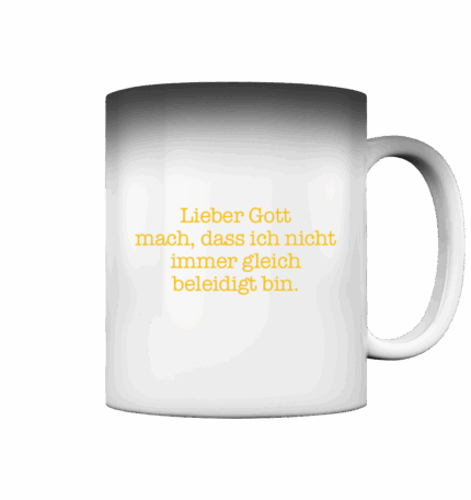 Spruch Gott - Magic Mug