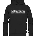 Milliardärin by Nina Queer | NQ - Organic Hoodie
