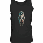 Spacecat 1 by Nina Queer | NQ - Relaxed Tank Top