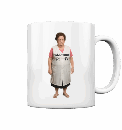 Madame Pipi - Tasse glossy