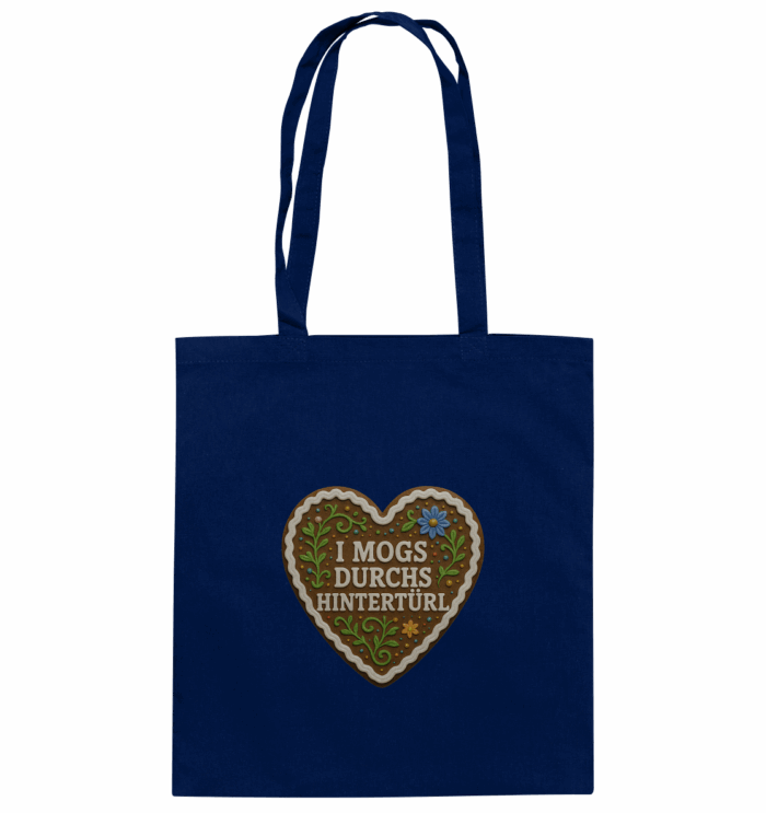 Herz Hintertürl - Organic Cotton Bag – Bild 3