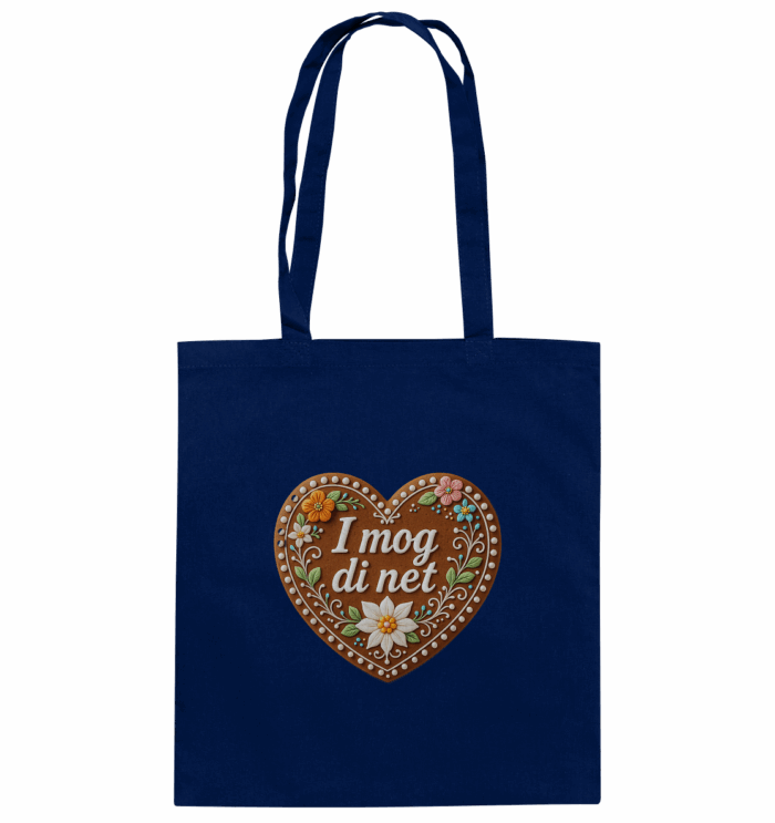 Herz i mog di net - Organic Cotton Bag – Bild 3