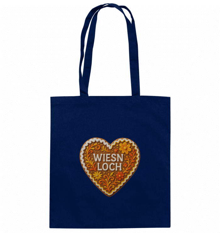 Herz Loch - Organic Cotton Bag – Bild 3