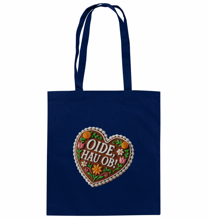 Herz Hau ob - Organic Cotton Bag – Bild 3