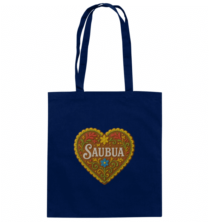 Herz Saubua - Organic Cotton Bag – Bild 3