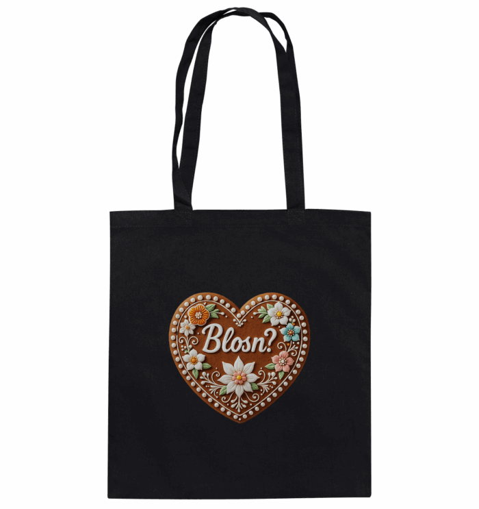 Herz Blosn - Organic Cotton Bag – Bild 1