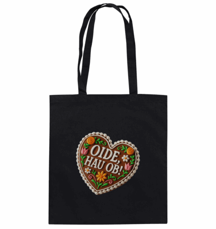 Herz Hau ob - Organic Cotton Bag