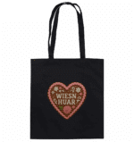 Herz Wiesn Huar - Organic Cotton Bag