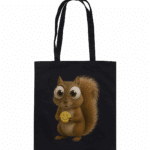 Squirrel1 - Organic Cotton Bag