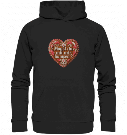 Herz Bumsen - Organic Hoodie