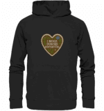 Herz Hintertürl - Organic Hoodie