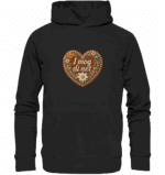 Herz i mog di net - Organic Hoodie
