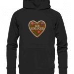 Herz Ich schlucke - Organic Hoodie