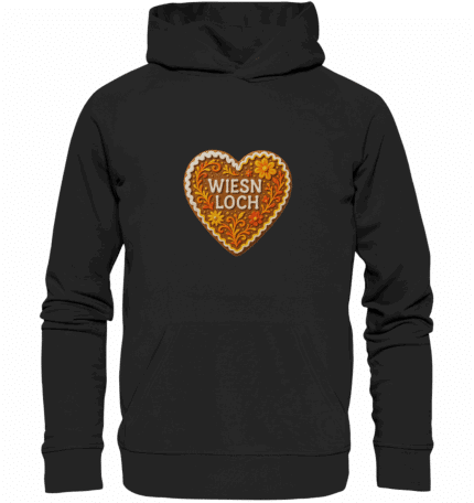 Herz Loch - Organic Hoodie