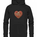 Herz Flitscherl - Organic Hoodie