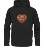 Herz Flitscherl - Organic Hoodie
