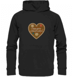 Herz Pudern - Organic Hoodie