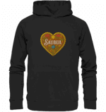Herz Saubua - Organic Hoodie