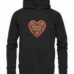 Herz Wiesn Huar - Organic Hoodie