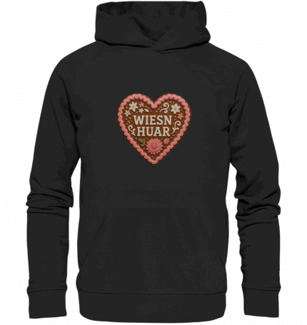 Herz Wiesn Huar - Organic Hoodie