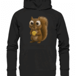 Squirrel1 - Organic Hoodie