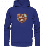 Herz Blosn - Organic Hoodie – Bild 5