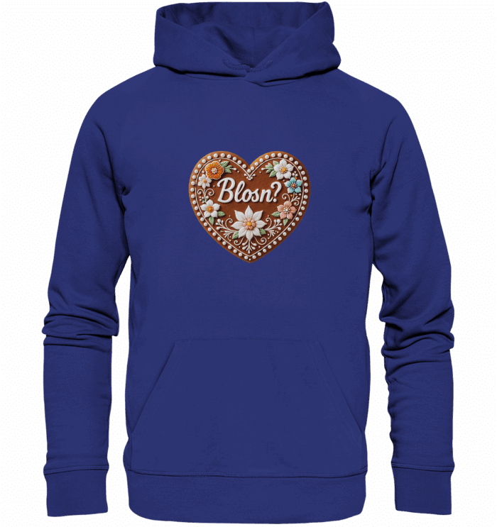 Herz Blosn - Organic Hoodie – Bild 5