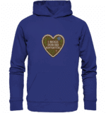 Herz Hintertürl - Organic Hoodie – Bild 5