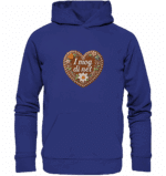 Herz i mog di net - Organic Hoodie – Bild 5
