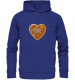 Herz Loch - Organic Hoodie – Bild 5