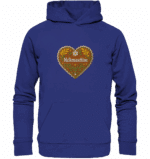 Herz Melkmaschine - Organic Hoodie – Bild 5