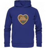 Herz Weisswurscht - Organic Hoodie – Bild 5