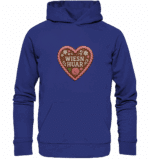 Herz Wiesn Huar - Organic Hoodie – Bild 5