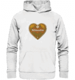 Herz Melkmaschine - Organic Hoodie – Bild 3