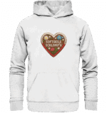 Herz Schlompn - Organic Hoodie – Bild 3