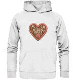 Herz Wiesn Huar - Organic Hoodie – Bild 3
