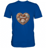 Herz Blosn - Premium Classic T-Shirt – Bild 3