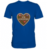 Herz Ich schlucke - Premium Classic T-Shirt – Bild 3