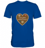 Herz Pudern - Premium Classic T-Shirt – Bild 3