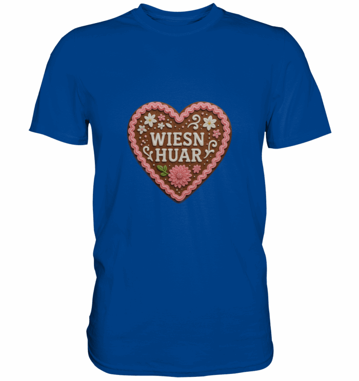 Herz Wiesn Huar - Premium Classic T-Shirt – Bild 3