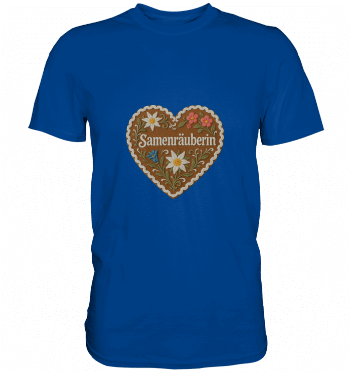 Herz Samenräuberin - Premium Classic T-Shirt – Bild 3